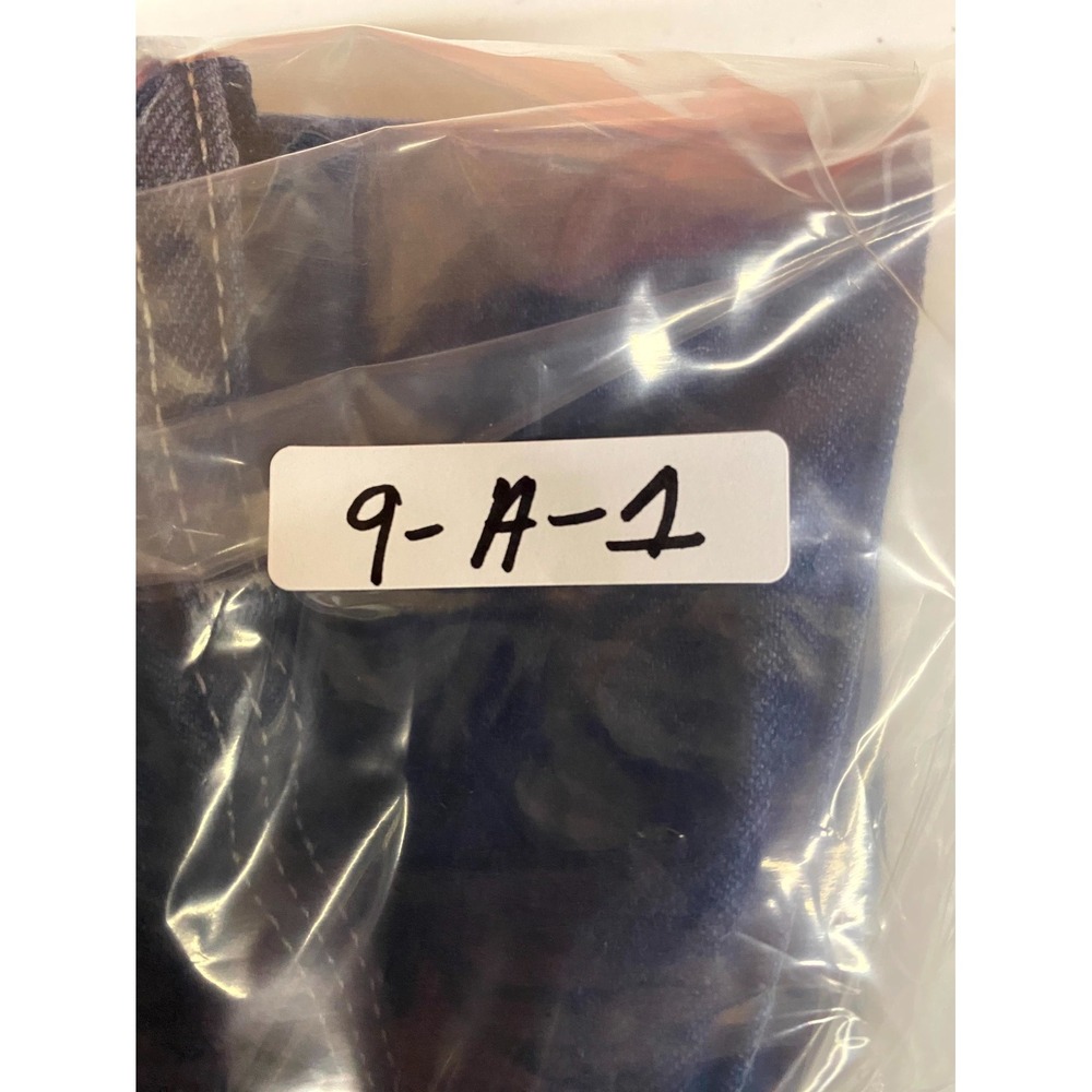 Carhartt Dungaree Carpenter Jeans Mens 34x32 Blue Denim Loose Fit Hammer Loop - Picture 11 of 11